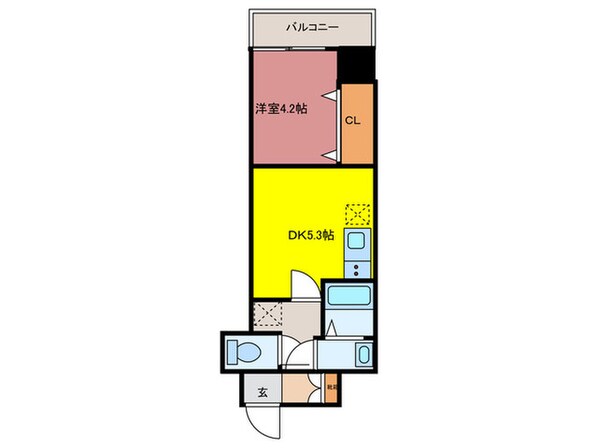 GARDENIA高井田の物件間取画像